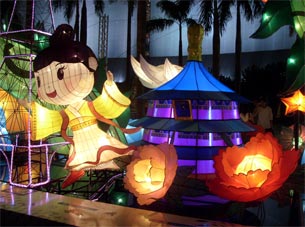 Гонконг среднего Осенний фестиваль